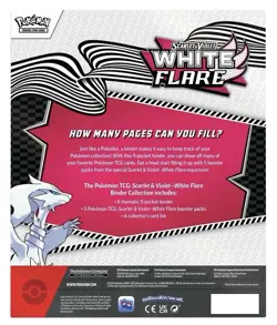 Pokemon TCG: White Flare Binder Collection | New & Sealed ⚪ - Image 3
