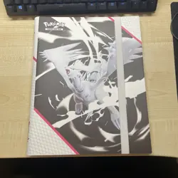 Pokemon TCG White Flare Binder From Binder Collection | Binder ONLY | 9 Pocket - Image 1