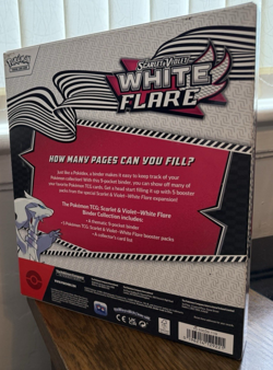 Pokemon TCG: Scarlet & Violet White Flare Binder Collection - New - Image 2