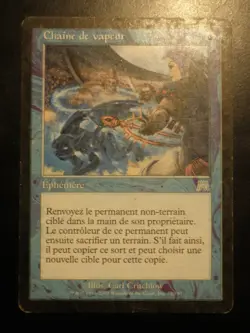 mtg magic chain of vapor onslaught FRENCH vf fr chaine de vapeur carnage - Image 1