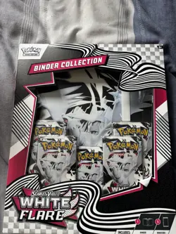 Pokemon TCG White Flare Binder Collection New & Sealed - Image 1