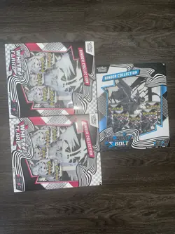 Lot Of 3 Pokemon TCG Binder Collection 1 Black Bolt And 2 White Flare New Sealed - Image 3