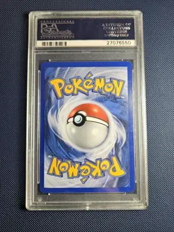 Entei 34 2001 Black Star Promo Reverse Holo Pokemon Card PSA 9 (DAMAGED CASE) - Image 3