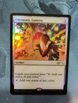 Chromatic Lantern - Foil - Pride Promo - Unique & Misc MTG Promo - Image 1