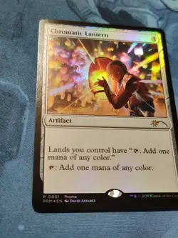 Chromatic Lantern - Foil - Pride Promo - Unique & Misc MTG Promo - Image 2