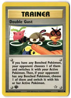 Pokemon Card - Double Gust 100/111 1st Edition Common - Neo Genesis - NM - Image 1
