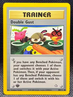 Double Gust [NM] 1st Edition Neo Genesis Set - Pokemon Card 100/111 - Image 1