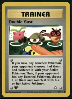 Double Gust 100/111 1st Edition - Pokemon TCG Neo Genesis - Image 1