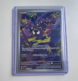 Pokemon TCG Gastly 177/162 SV05 Temporal Forces Illustration Rare Holo - Image 1