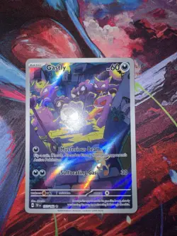 Pokemon Gastly 177/162 SV05 Temporal Forces Illustration Rare Full Art Holo - Image 1