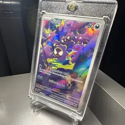 Pokemon TCG Gastly 177/162 Sv05 Temporal Forces Illustration Rare Holo EN - Image 2