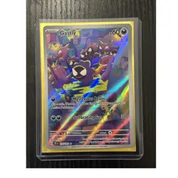 Pokemon Gastly SV05: Temporal Forces Illustration Rare Holo 177/162 Suffocating… - Image 1