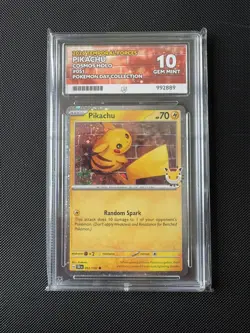 Pikachu 051/162 30th Anniversary Stamped 2026 Pokemon Day Promo ACE 10 - Image 1