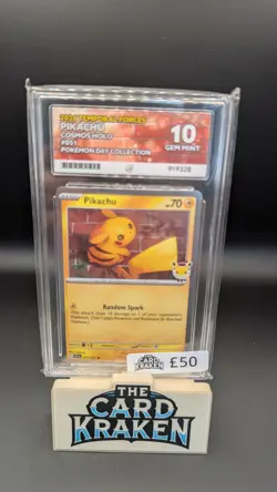 Pikachu 051/162 30th Anniversary Stamped 2026 Pokemon Day Promo ACE 10 - Image 1