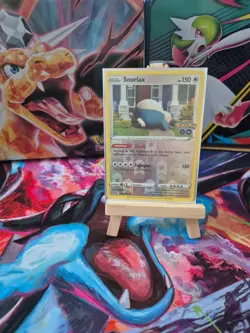 Pokemon TCG Snorlax Reverse Holo 055/078 Pokemon Go - Image 1
