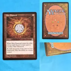 Carte Magic Mtg / Mox Diamond - Mox De Diamant / Stronghold / EN / NM- - Image 1