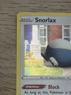 Pokemon TCG Snorlax Holo Rare Card Pokemon Go 055/078 Near Mint Mint - Image 2