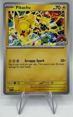 Pikachu - (World Championship 2025) Promo SV: Scarlet & Violet Promo Cards 225 - Image 1
