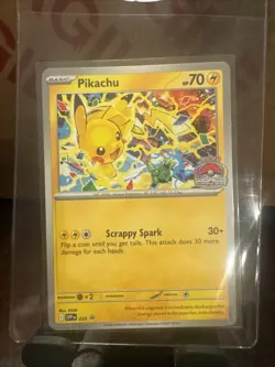 Pikachu -World Championship 2025) 225 Sv: Scarlet & Violet Promo Cards Regular - Image 1