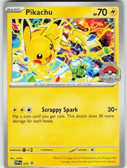 Pikachu - (World Championship 2025) 225 SV: Scarlet & Violet Promo Cards Promo - Image 1