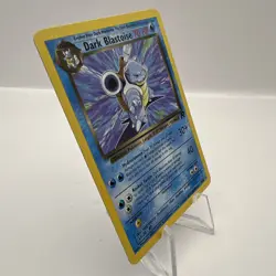 Dark Blastoise 20/82 NON Holo Pokemon TCG Team Rocket Set - Image 3