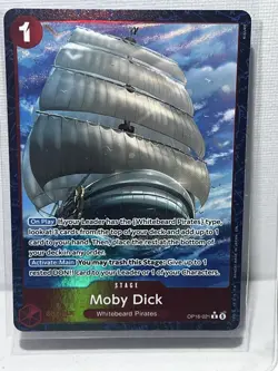 Moby Dick - OP16-021 - The Time Of Battle - ONE PIECE Card - English ALT ART - Image 1