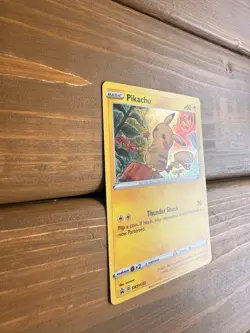 Pikachu SWSH153 Holiday Calendar Snowflake Stamped Promo Pokemon TCG - Image 2