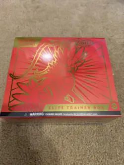 Pokemon Scarlet and Violet Base Elite Trainer Box Koraidon ETB Factory Sealed - Image 1