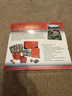 Pokemon Scarlet and Violet Base Elite Trainer Box Koraidon ETB Factory Sealed - Image 2