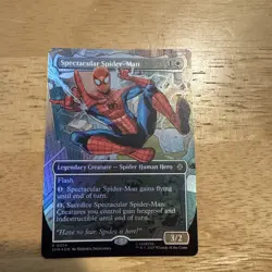 MTG Marvel Spider-Man, Spectacular Spider-Man - Borderless Foil - Image 1