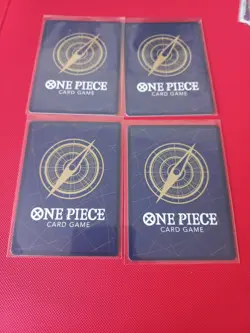 Edward Newgate OP16-003 SR One Piece TCG English X4 PLAYSET - Image 2