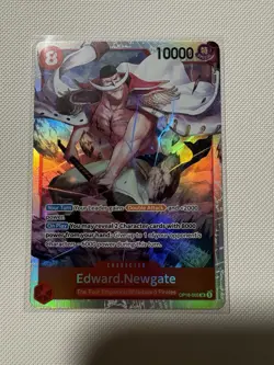 Edward Newgate OP16-003 SR One Piece TCG English - Image 1