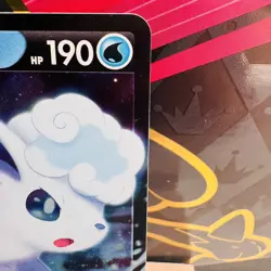 Alolan Vulpix V RR 022/068 S11a Incandescent Arcana - Pokemon Card Japanese - Image 2