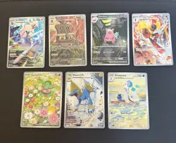 Pokemon Pitch Black- Illustration Rare Lot Of 7 - Image 1