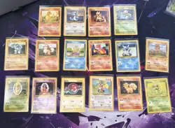 Pokemon 16 Card Base Set Bundle Nm - Image 1