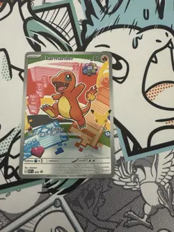 Pokemon TCG Charmander MEP 038 First Partners Series 1 Black Star Promo Kanto NM - Image 1