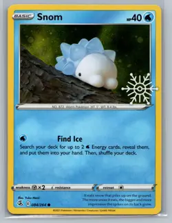 Holo Snom (Holiday Calendar) 084/264 Miscellaneous Cards & Products Pokemon NM - Image 1