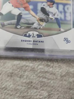 2024 Topps 50/50 ~ SHOHEI OHTANI ~ #56 ~ CGC 10 GEM MINT ~ LA DODGERS 🔥 - Image 3