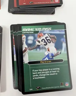 2002 2003 NFL Showdown Football Card Collection - Lot of 720 w/ Foils & Reader - Image 5