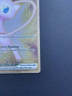 Pokemon TCG Mew EX 205/165 Metal Gold Card 151 UPC Promo - Image 2