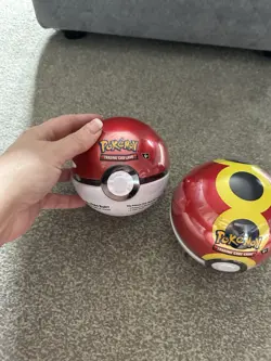 Brand New Pokemon X 2 Poke Ball Trading Cards - Image 2