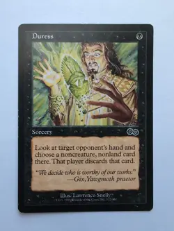 MTG Duress (USG) Urza's Saga Regular Common 132/250 - Image 1