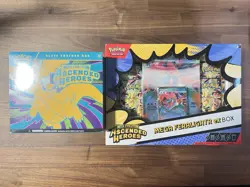 Pokemon TCG Ascended Heroes ETB & Mega Feraligatr ex Box (New/Factory Sealed) - Image 1