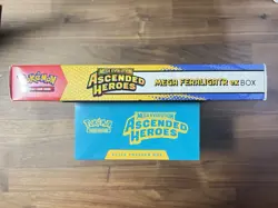 Pokemon TCG Ascended Heroes ETB & Mega Feraligatr ex Box (New/Factory Sealed) - Image 3