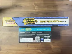Pokemon TCG Ascended Heroes ETB & Mega Feraligatr ex Box (New/Factory Sealed) - Image 4