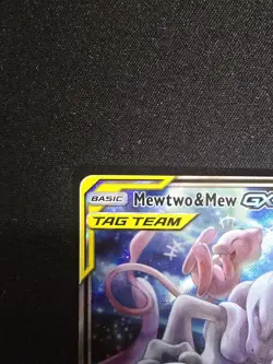 Pokemon TCG Mewtwo & Mew GX Tag Team Holo Card - Image 4