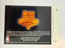 1992-93 Upper Deck Shaquille O’Neil SP Rookie RC Unredeemed Trade Card 1a! - Image 2