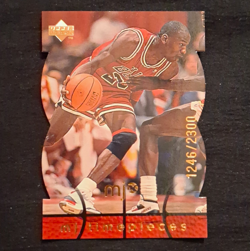 Upper Deck 1998 MJX MJ Timepieces Michael Jordan #38 Bulls 1246/2300 - Image 1