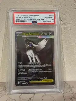 Pokemon TCG Mega Absol EX 180/132 Special Illustration Rare PSA 10 GEM MINT - Image 1