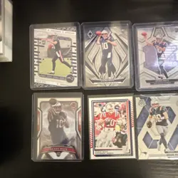 Panini Drake Maye Patriots 2024 Rookie 8 Card Lot Mosaic Score Select Donruss - Image 3